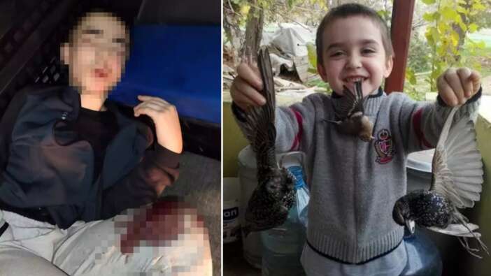 Polis katili işte böyle yetişmiş! Babasının paylaşımları tüyler ürpertti: Elinde silah, ağzında ölü kuş!