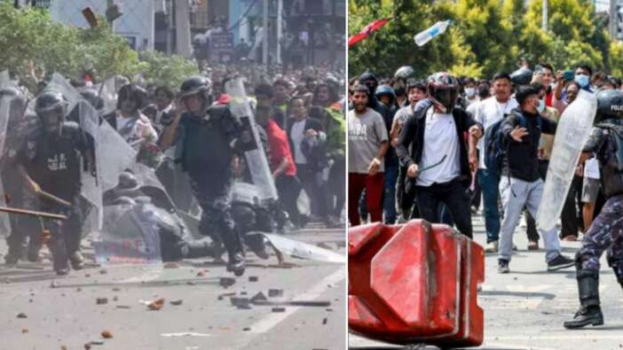 Nepal alev alev! Başkanlık ve Başbakanlık sarayları ateşe verildi
