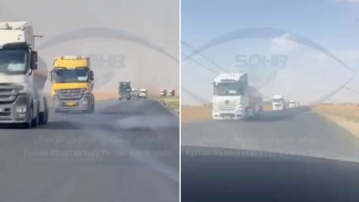 ABD-YPG hattında tehlikeli yığınak! SuperHaber duyurmuştu, yeni görüntüler geldi: 24 saatte 50 TIR