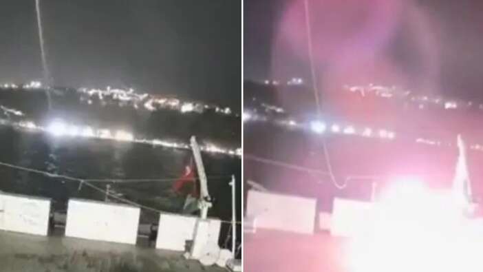 Siyonist İHA’lar iş başında! İsrail'den Sumud Filosu’na bir saldırı daha! Türk aktivistlerden net mesaj: Bizi yıldıramayacaklar!