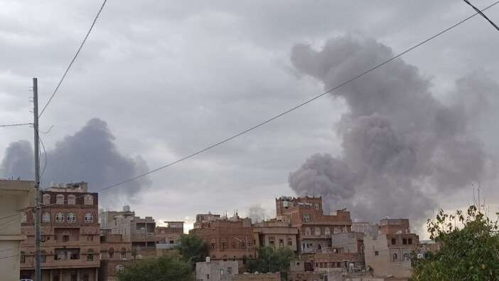 O anlar görüntülendi! İsrail, Yemen’e misilleme hava saldırısı düzenledi