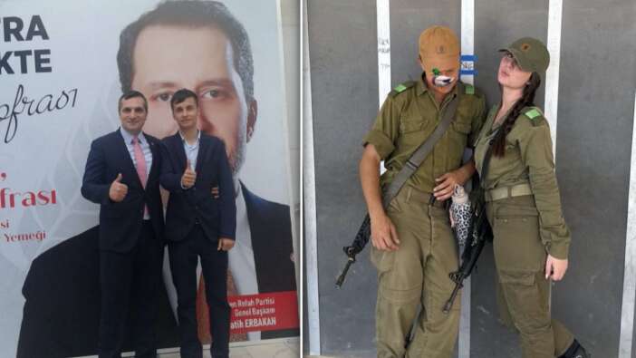 Kanlı İsrail ordusunun Türk askeri, YRP ile yan yana! Kim bu Mustafa Efe Ünsal?
