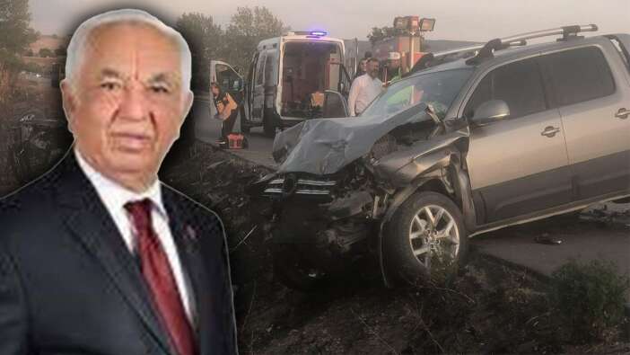 Eski Belediye Başkanı Mehmet Kaya feci kazada hayatını kaybetti