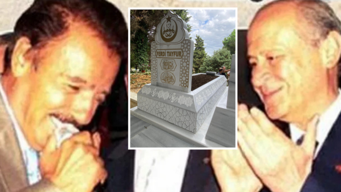 MHP Genel Başkanı Devlet Bahçeli, merhum sanatçı Ferdi Tayfur'un kabrini yaptırdı! 'Milli bir abide'