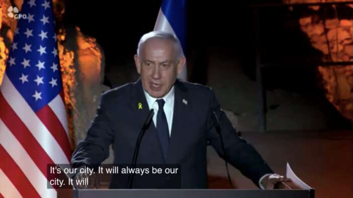 İşgalci Netanyahu’dan Cumhurbaşkanı Erdoğan’a küstah sözler: Kudüs sizin değil, bizim şehrimiz!