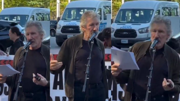 Dünyaca ünlü müzisyen Roger Waters, BM Genel Merkezi önünde Filistin'e destek çağrısı yaptı! Netanyahu'ya meydan okudu