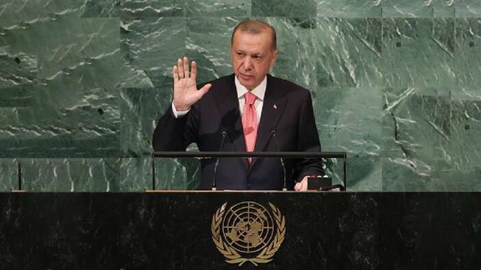 Erdoğan BM’de uyardı! Gazze’deki soykırımı gündeme taşıdı  “İsrail’in saldırgan politikaları meşru gösterilemez”