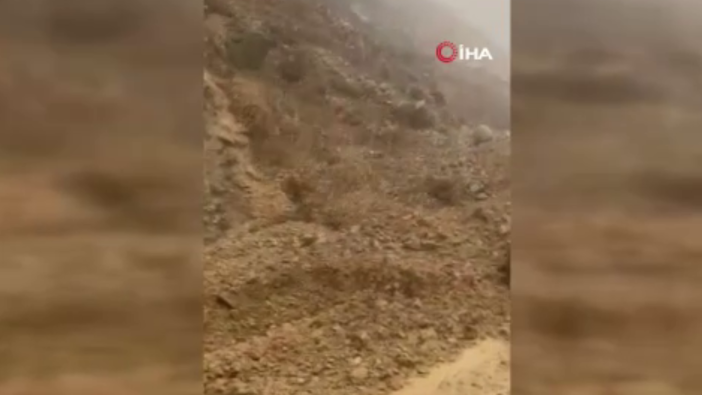 Rize’de sel! Yayla yolunda ekipler ölümle burun buruna geldi! O anlar kamerada!