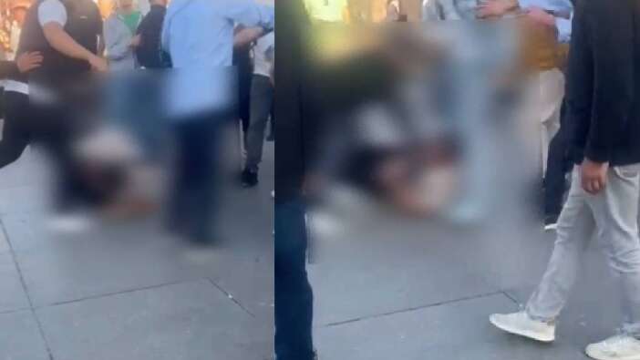 Bakırköy’de 16 yaşındaki kızın fotoğrafını çeken şüpheliye halk müdahalesi