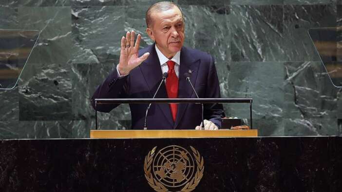 BM'de tarihi konuşma! Cumhurbaşkanı Erdoğan'dan Netanyahu'ya ‘Holokost Zulmü’ hatırlatması