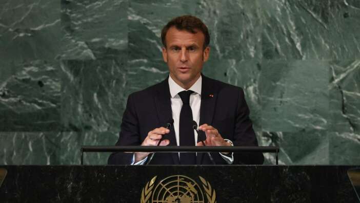 Macron'dan BM zirvesinde tarihi karar! Fransa Filistin Devleti'ni tanıdı!