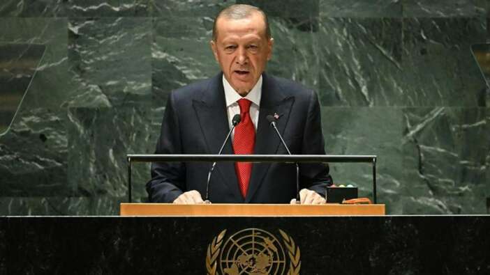 Erdoğan'dan BM'de tarihi konuşma! "Bir üzüntümü ifade etmek isterim"