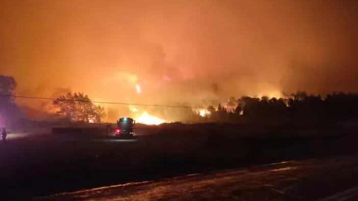 Bursa Karacabey’de orman yangını alarmı! Ekipler alevlere müdahale ediyor