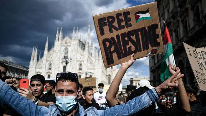 İsrail’e silah yok! Cenova’dan Roma’ya: İtalya’da Filistin İçin büyük protesto