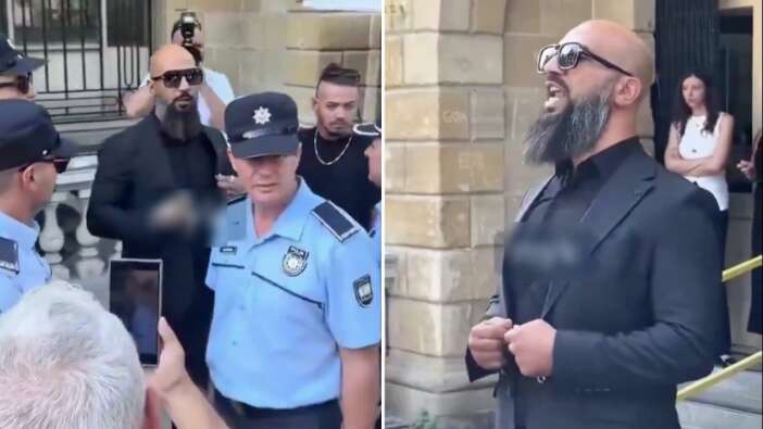 KKTC'de başörtüsü yasağını kutlayan gruba tepki gösterdi: Çocuklarımızı sizin elinizden kurtaracağız