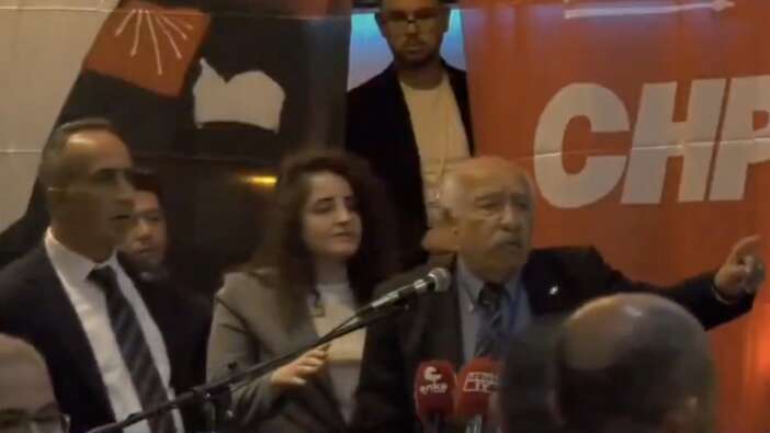 CHP kongresi karıştı! Olay sözler salonu birbirine kattı: Memleketin en büyük hırsızı!