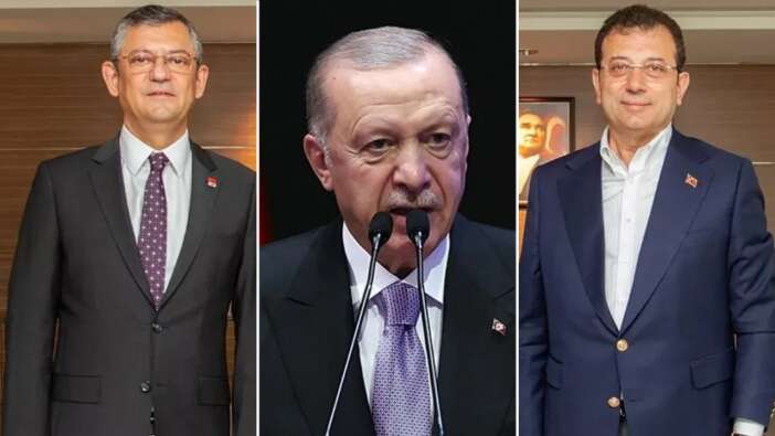 Özgür Özel, İmamoğlu'na anket şoku! Cumhurbaşkanı Erdoğan hepsine fark attı