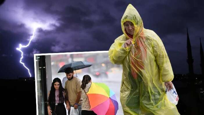 Meteoroloji'den kuvvetli yağış uyarısı! O illerde su baskınları bekleniyor