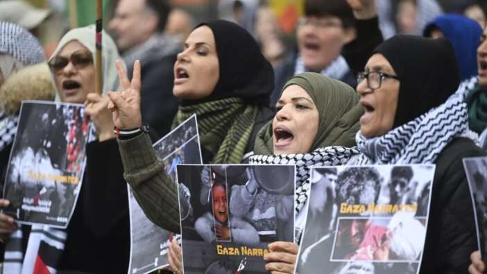 Avrupa katil İsrail'e karşı ses! Sumud Filosu’na destek gösterileri devam ediyor