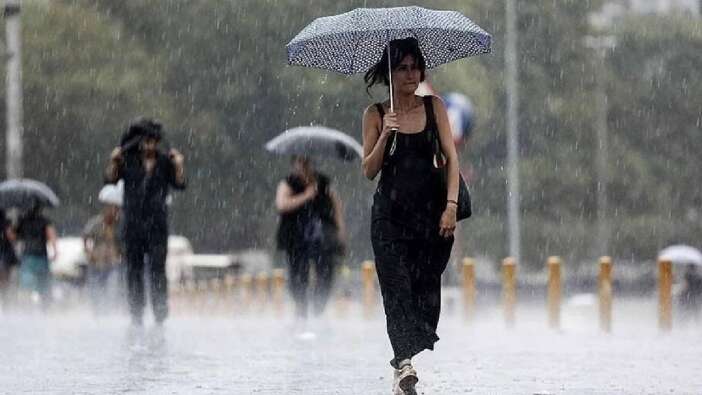 Türkiye bugün yağışlı! Meteoroloji uyardı: kuvvetli sağanak ve fırtına kapıda