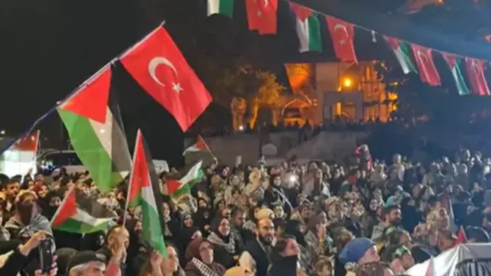 Üsküdar’da “Sumud” nöbeti! Gözler Gazze’de, dönen aktivistler çağrı yaptı