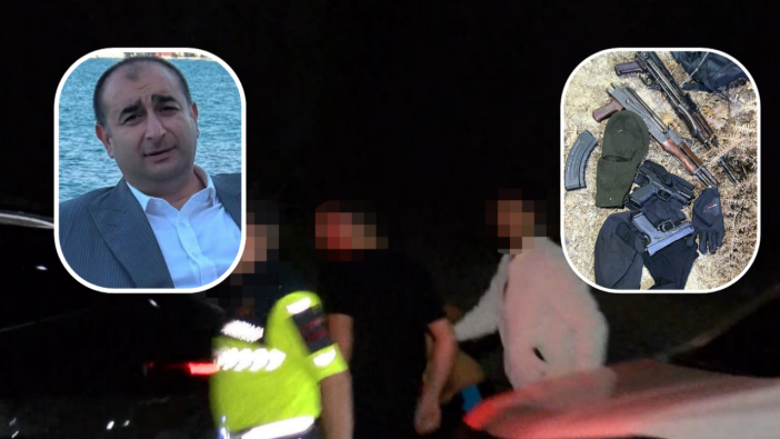 Serdar Öktem cinayeti saldırganlarının yakalanma anı ortaya çıktı! Kullanılan silahlar ve teçhizat böyle bulundu