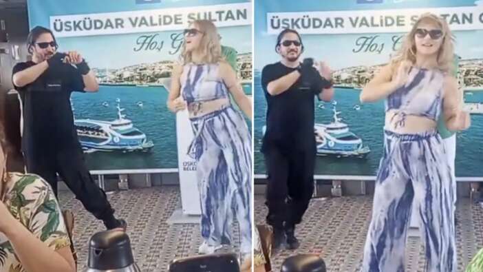 Üsküdar’ın simgesi Valide Sultan Gemisi’nde ilginç dans gösterisi tartışma yarattı!