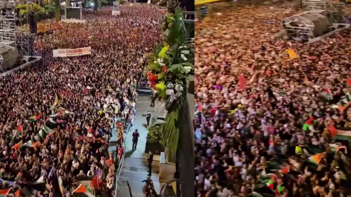 Helal sana İspanya! Yüzbinlerce kişi sokakta: "Ateşkes olsa da direniş bitmez"