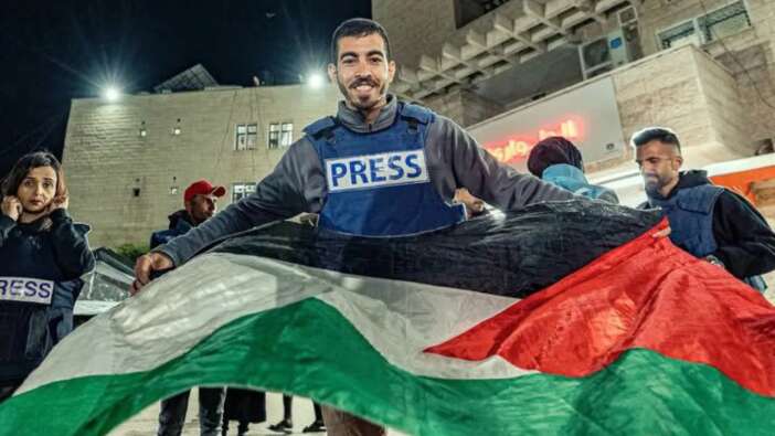 İsrail destekli çeteler Gazze'de gazeteci Salih el-Caferavi'yi şehit etti