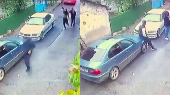 Ümraniye’de dehşet anları! Rastgele ateş açtılar, bir genci zorla araca bindirip darbettiler