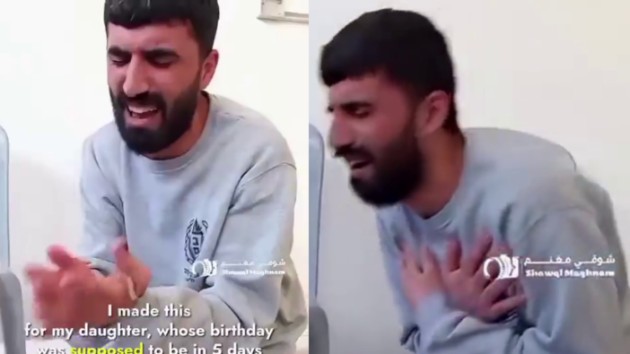 Yürek yakan feryat! Özgürlüğüne kavuştuğu gün tüm çocuklarının Siyonistler tarafından katledildiğini öğrendi!