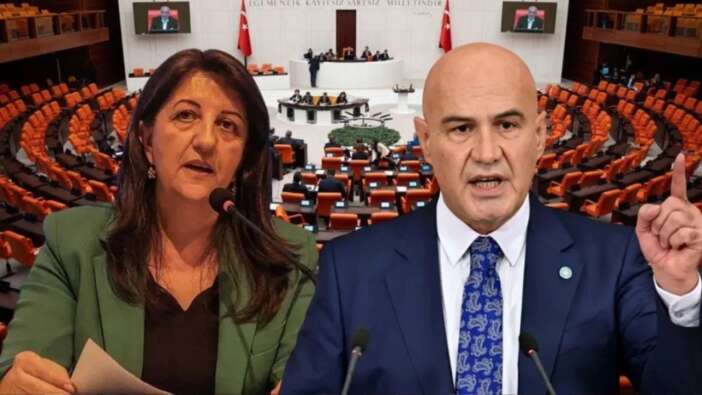 TBMM'de tansiyon yükseldi! İYİ Partili Turhan Çömez ile Pervin Buldan arasında 'ulak' tartışması!