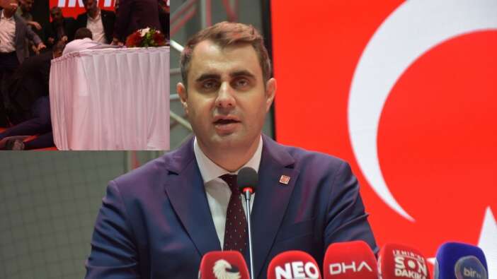 CHP İzmir 39. Olağan İl Kongresi: Tek aday Çağatay Güç kürsüde bayıldı