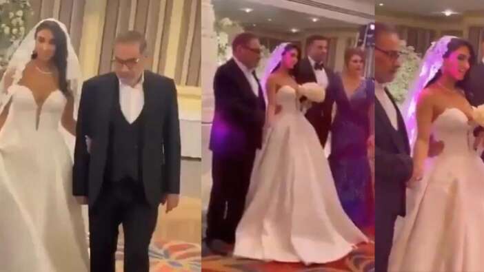 İran'da molla rejiminin ikiyüzlülüğünü gösteren düğün videosu ülkeyi karıştırdı! Lüks salon, dekolteli gelinlik ve başörtüsü detayı...