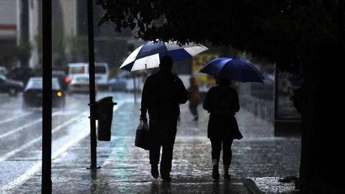 Meteoroloji uyardı!  Bu 6 İlde sarı kod, 18 ilde sağanak yağış bekleniyor
