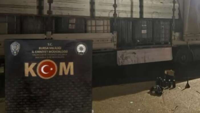 Bursa'da 26 bin litre kaçak akaryakıt ele geçirildi