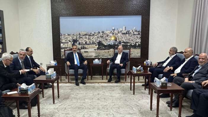 Fidan ve Kalın, Hamas heyetiyle Doha’da kritik görüşme yaptı