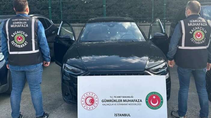 Değeri 288 milyon TL! Sahte fatura ile değeri düşürülen 10 lüks araca el konuldu