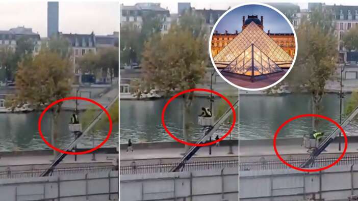 Louvre Müzesi’nde 7 dakikalık film gibi soygun kamerada! 88 milyon euroluk mücevher çalan hırsızların kaçış anı ortaya çıktı: Güpegündüz merdivenden inip motosikletle kaçtılar