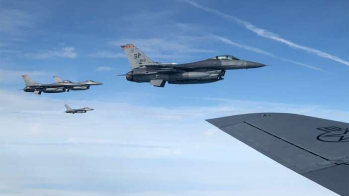 Rusya’ya sert yanıt! NATO uçakları Litvanya semalarında havalandı!
