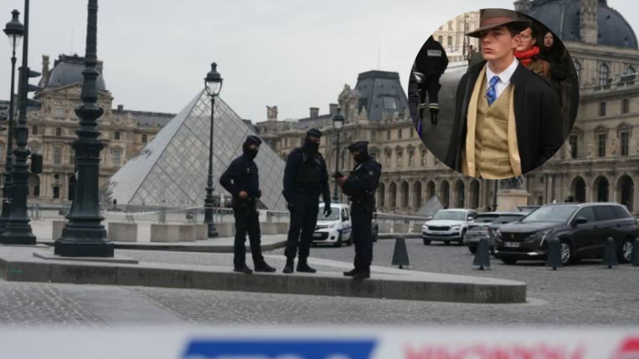 Ziyaretçi mi? Dedektif mi? Louvre Müzesi soygunu: Fötr şapkalı adam sosyal medyada viral oldu