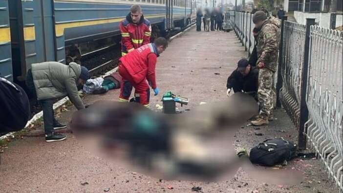 Ukrayna’da tren istasyonuna bombalı saldırı! Saldırgan dahil 4 ölü, 12 yaralı…
