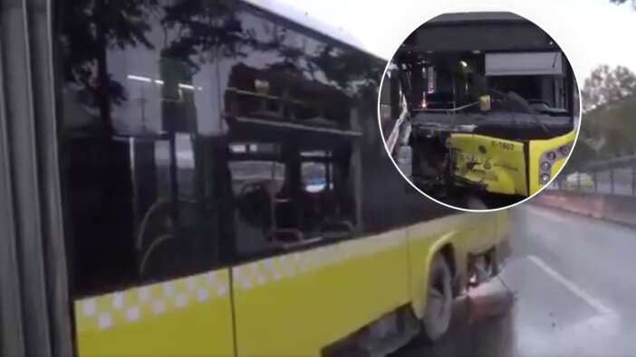 Kadıköy’de alkollü İETT şoförü dehşeti: Otobüs bariyerlere saplandı! 2 yolcu yaralı...
