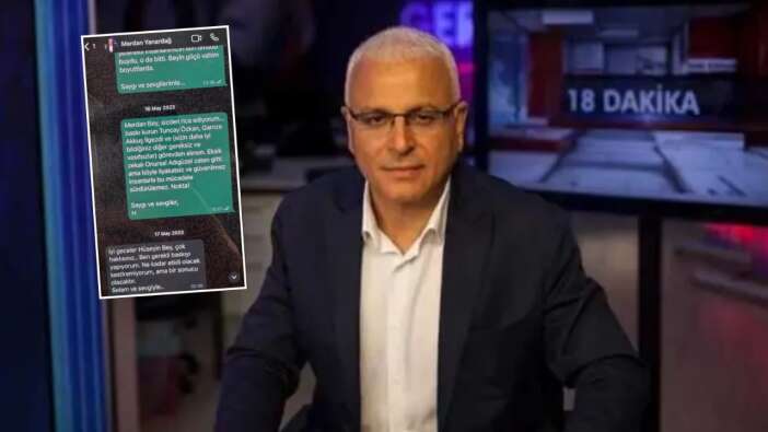Tele1 yöneticisi Merdan Yanardağ ile ajan Hüseyin Gün arasındaki WhatsApp mesajları ortaya çıktı! “Baskı kurun, görevden alınsın!”