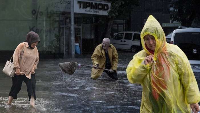 İstanbullular dikkat! Fırtına ve sağanak uyarısı: Su baskını riski var