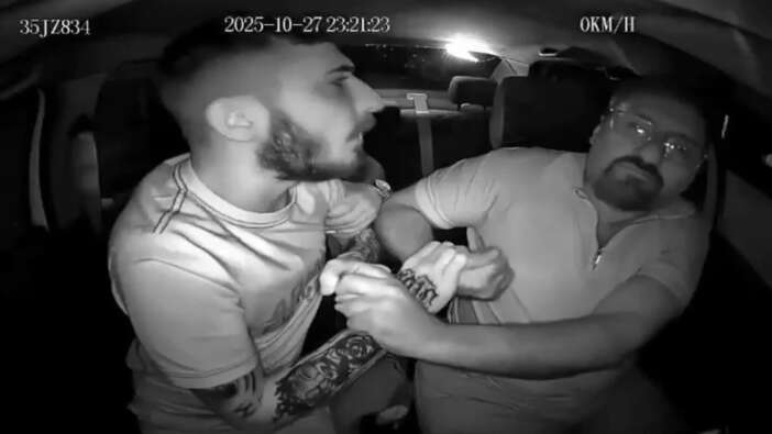 Önce durdurdu sonra saldırdı! İzmir'de taksi şoförlüğü yapan emekli polis dehşeti yaşadı!