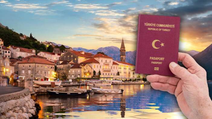 Vizesiz seyahat geri geliyor: Karadağ’dan Türkiye kararı!