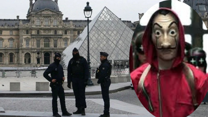 La Casa De Papel gerçek oldu! Louvre soygununda şok detay: Profesyonel değil, banliyö suçluları çıktı!