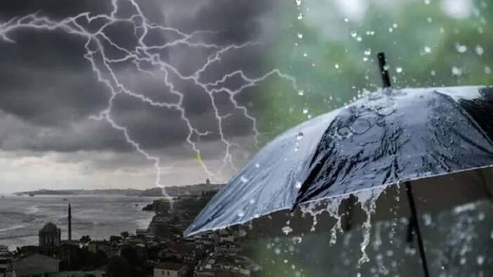 Meteoroloji saat verdi! İstanbul, Antalya ve 11 kentte sağanak etkili olacak