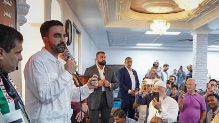 Hz. Muhammed’in (SAV) öğüdüyle mesaj verdi: Zohran Mamdani’den cuma namazında anlamlı çağrı